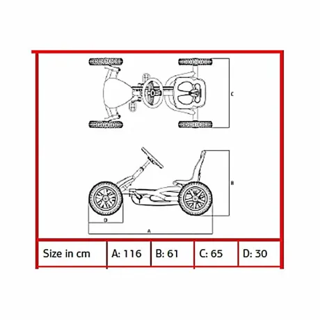Веломобиль Berg Buddy Fendt - Фото 11
