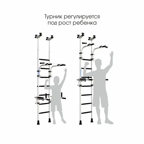 Домашний спортивный комплекс Romana R10 белый антик/золот - Фото 4