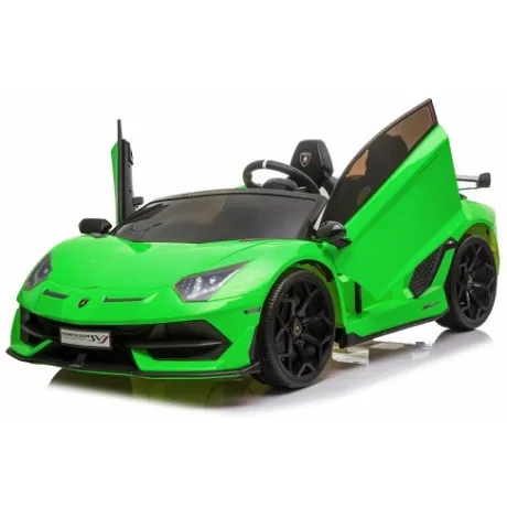 Детский электромобиль RiverToys Lamborghini Aventador SVJ (A333MP) зеленый