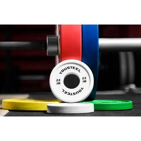 Диски тренировочные малые Yousteel белый 0.5 кг