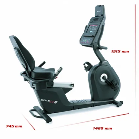 Горизонтальный велотренажер Sole Fitness LCR - Фото 4