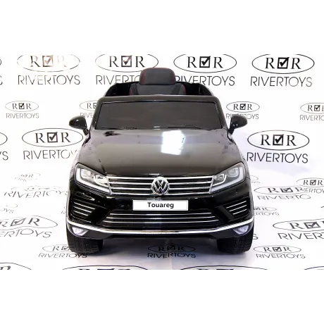 Электромобиль RiverToys VOLKSWAGEN TOUAREG Black - Фото 3
