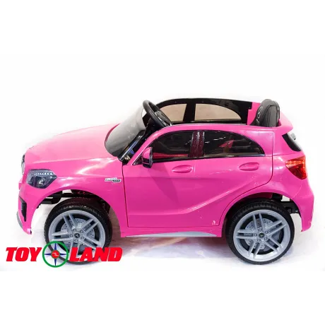 Электромобиль ToyLand Mercedes-Benz A45 розовый - Фото 4