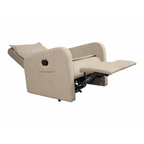 Кресло реклайнер с механическим приводом FUJIMO COMFORT CHAIR F3005 FMW Ваниль (Sakura 4) - Фото 9