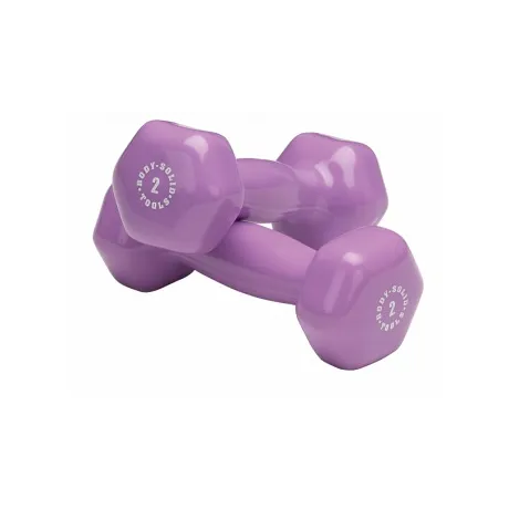 Гантель Body Solid в виниловой оболочке 0,9 кг (2lb) - Фото 2