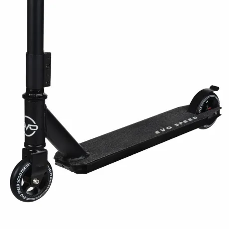 Трюковый самокат EVO FITNESS SPEED, чёрно-белый - Фото 5
