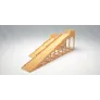Зимняя деревянная горка Савушка "Зима wood-7" - Фото 2