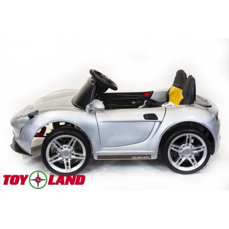 Электромобиль ToyLand Porsche Sport mini BBH 7188 серебро (краска)