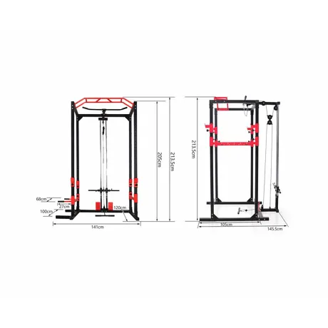 Рама силовая и тяга сверху DFC JH-D08 - Фото 13