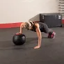 Тренировочный мяч мягкий Body Solid WALL BALL 2,7 кг (6lb) - Фото 24