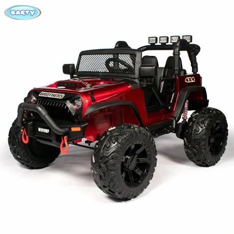 Детский электромобиль Barty Jeep Wrangler M999MP (белый, красный, оранжевый, черный, зеленый, камуфляж) - Фото 6