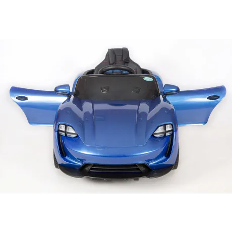 Электромобиль Barty Porsche Sport М777МР синий - Фото 3