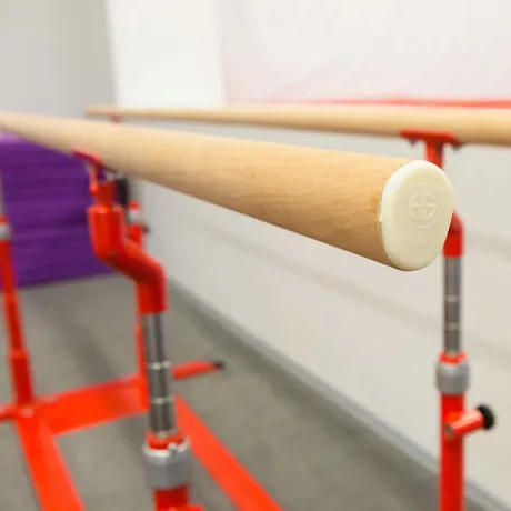 Брусья гимнастические мужские облегченные ZSO 24851 (жерди шпонированные) - Фото 4