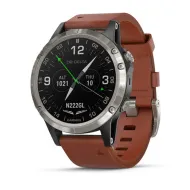 Авиационные часы Garmin D2 DELTA для пилотов (ремешок кожа)