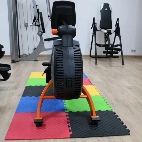 Маты - пазлы для фитнесса и тренажеров DFC 1 элемент Красный - Фото 8