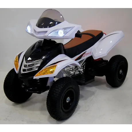 Квадроцикл RiverToys Е005КХ-A (белый)