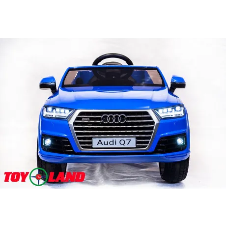 Электромобиль ToyLand Audi Q7 синий - Фото 2
