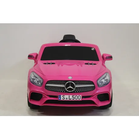 Электромобиль RiverToys MERCEDES-BENZ SL500 (розовый) - Фото 10