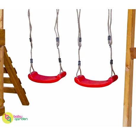 Детская игровая площадка Babygarden Play 1 зеленый - Фото 4