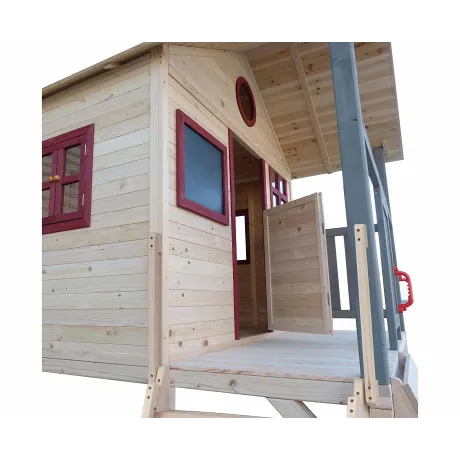 Детский деревянный городок DFC DKW298 (7 коробов + горка) - Фото 4