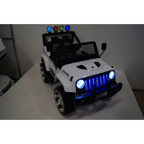 Электромобиль RiverToys JEEP T008TT (белый) - Фото 23