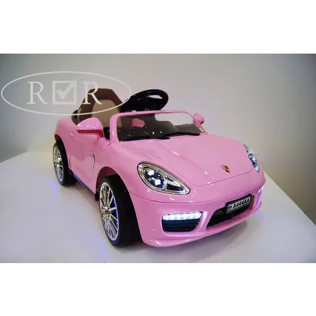 Электромобиль RiverToys Porsche Panamera A444AA (розовый) - Фото 8
