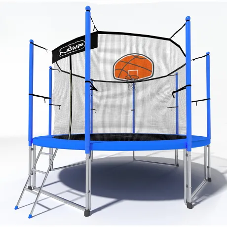 Батут i-Jump Basket 6ft blue - Фото 5