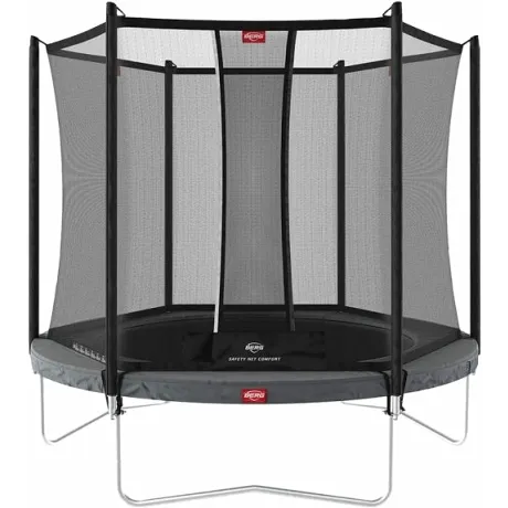 Батут BERG Favorit Regular 200 Grey + защитная сетка Safety Net Comfort