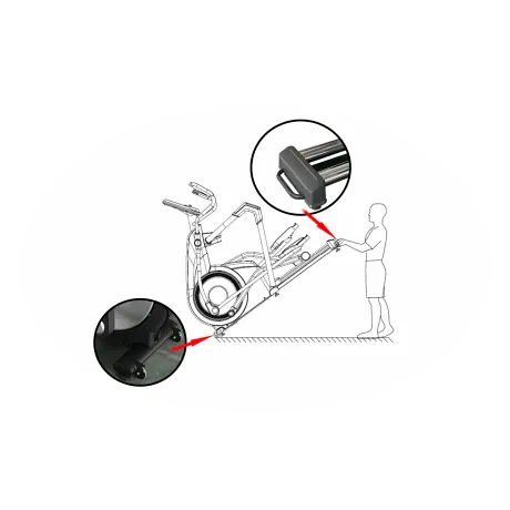 Эллиптический тренажер DFC E112BT - Фото 4