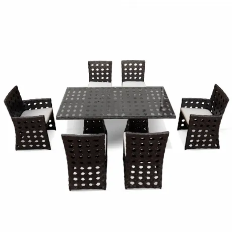 Обеденная группа KVIMOL KM-0013 Black - Фото 2