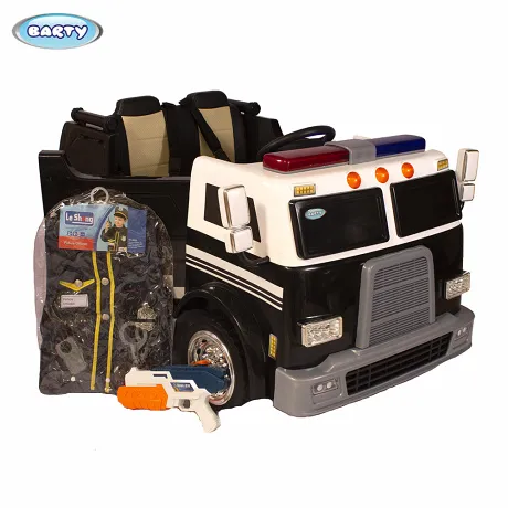 Детский двухместный электромобиль Barty Police М008МР - Фото 11