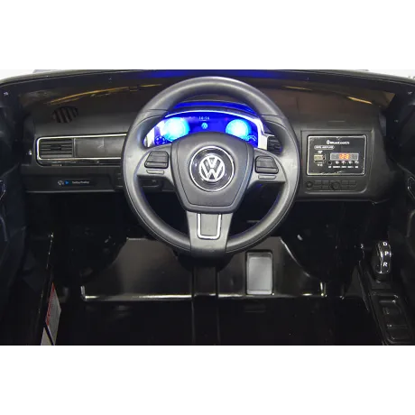Электромобиль RiverToys VOLKSWAGEN TOUAREG Black - Фото 14