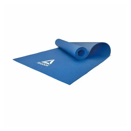Тренировочный коврик (мат) для йоги Reebok синий 4мм RAYG-11022BL