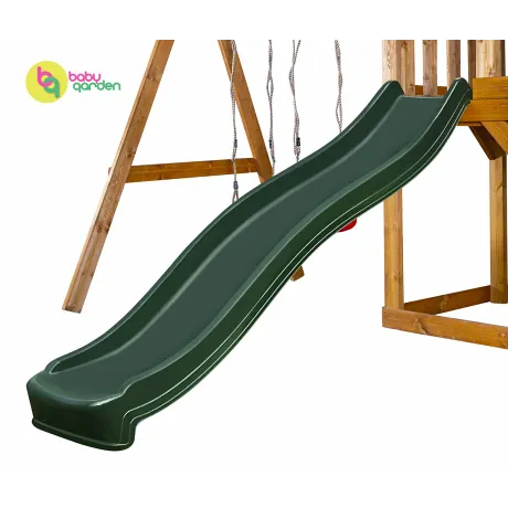 Детская игровая площадка Babygarden Play 4 зеленый - Фото 7