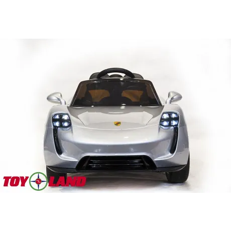 Электромобиль ToyLand Porsche Sport mini BBH 7188 серебро (краска) - Фото 2