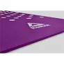 Тренировочный коврик (фитнес-мат) Reebok Белые Пятна, 7 мм, пурпурный RAMT-12235PL - Фото 2