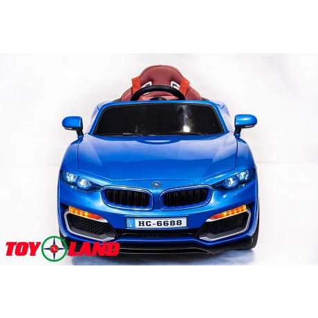 Легковой электромобиль ToyLand BMW HC 6688 синий - Фото 3