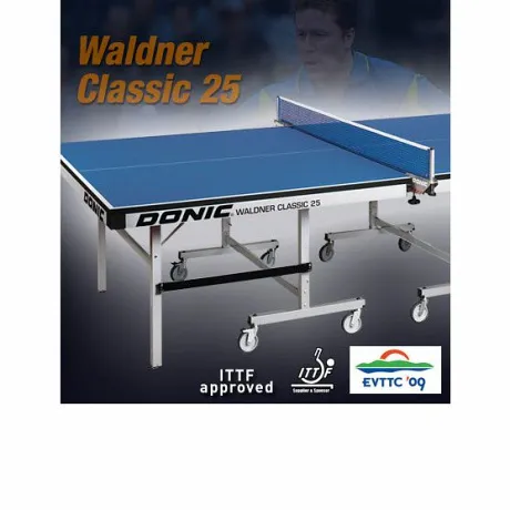 Теннисный стол Donic Table Waldner Classic 25 синий (без сетки) - Фото 2