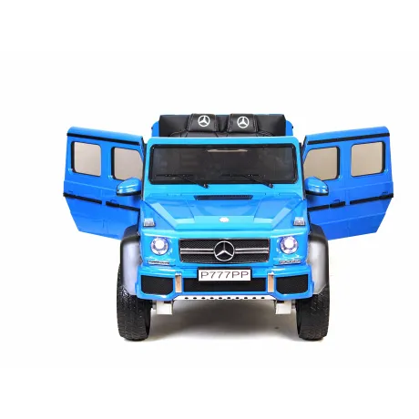 Электромобиль RiverToys Mercedes-Benz G63 AMG 4WD P777PP (синий) - Фото 5