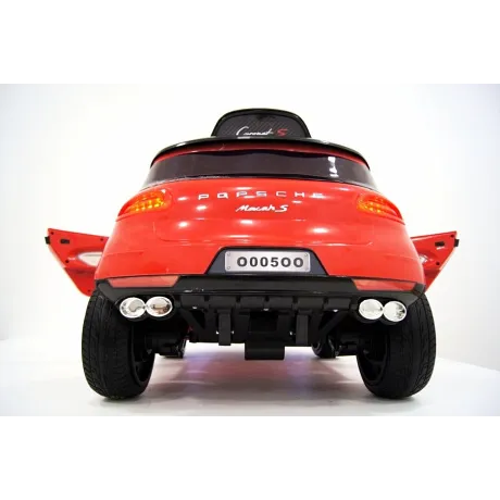 Электромобиль RiverToys Porsche Macan O005OO VIP (красный) - Фото 9