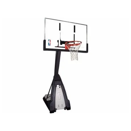 Баскетбольная стойка мобильная Spalding THE BEAST PORTABLE - 54" GLASS