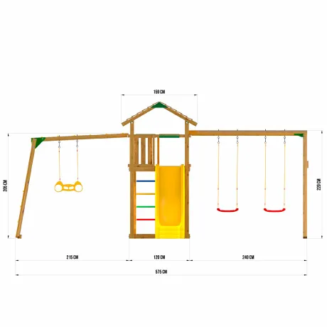 Детские городки Jungle Gym JC4 Пилатус - Фото 4