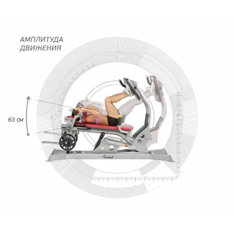 Жим ногами нагружаемый дисками HOIST ROC-IT RPL-5403 - Фото 2