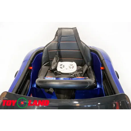 Электромобиль ToyLand Porsche Sport QLS 8988 синий (краска) - Фото 4