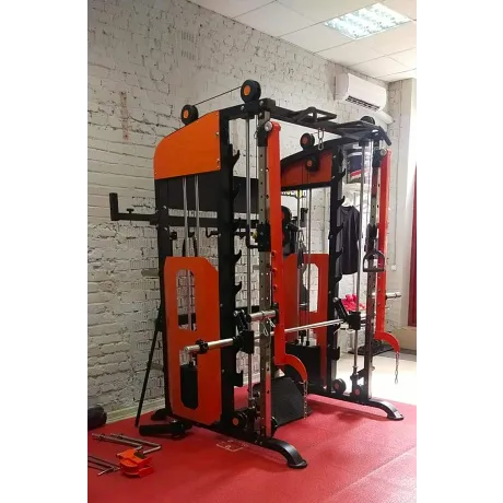 Многофункциональный силовой комплекс APEX Force G20 MAX чёрно-оранжевый - Фото 5