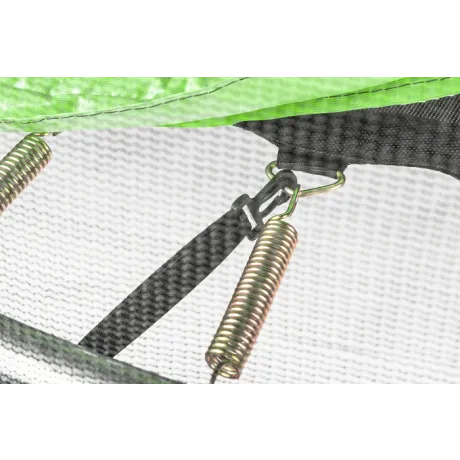 Батут Sundays Acrobat-D465 (с сеткой, зеленый) - Фото 4