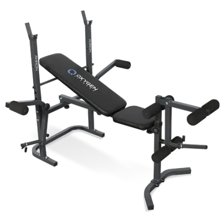 Скамья силовая OXYGEN FITNESS AKRON черная