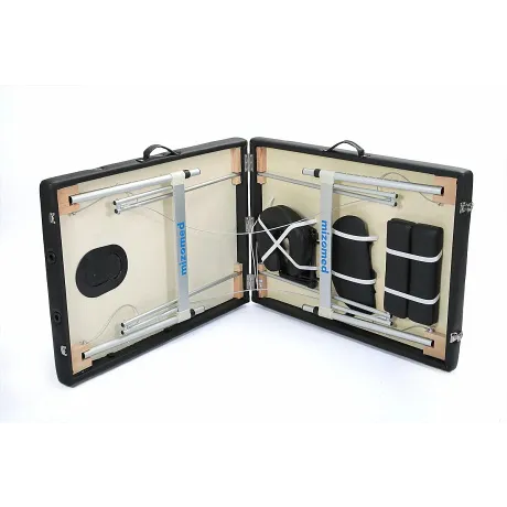 Массажный складной стол Standart AL 2 black - Фото 9