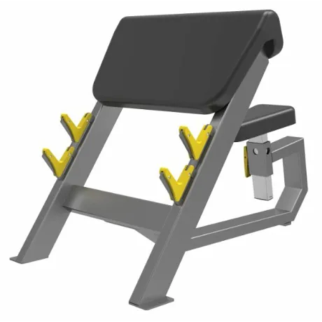 Скамья для бицепса с сиденьем. Скамья Скотта DHZ Seated Preacher Curl A3044 - Фото 2