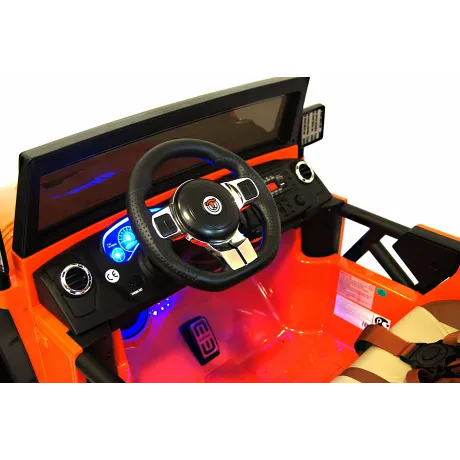 Электромобиль RiverToys Jeep A004AA - Фото 6